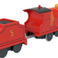 Thomas & Friends Motorized Toy Train James Battery-Powered Engine With Tender For Preschool Pretend Play Ages 3+ Years