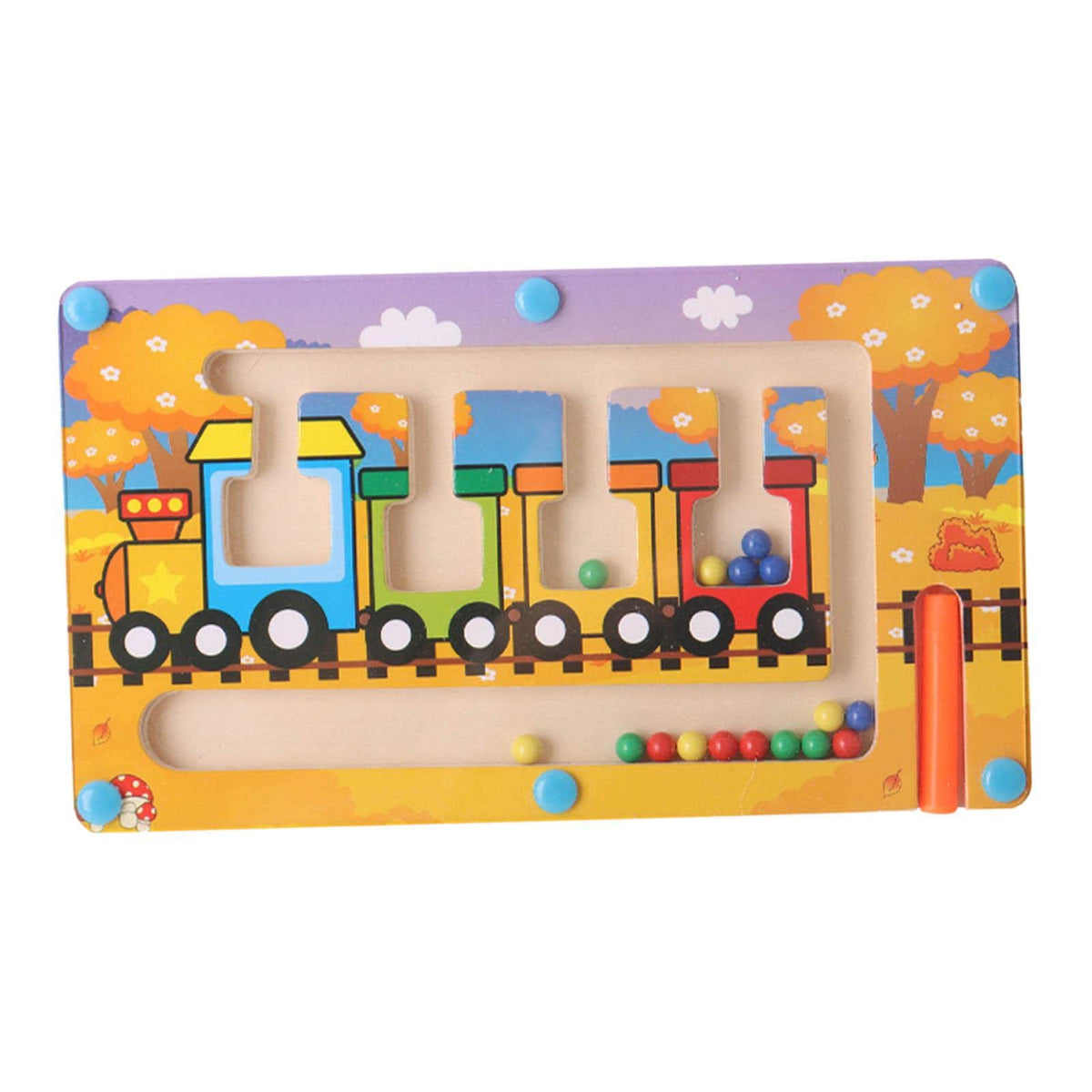 Jazzy Pearls Magnetic Maze Puzzle Fine Motor Skills Education Toys For Novelty Gift Train|Toys & Hobbies | Educational | Other E