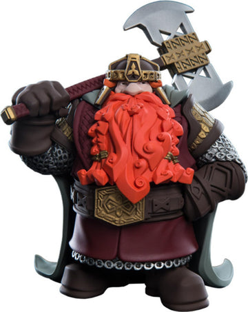 WETA Workshop Lord of The Rings Mini Epics Gimli Figure - Standard Size, Orange Collectible