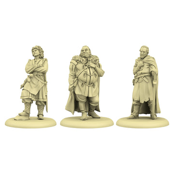 Cmon A Song Of Ice And Fire Tabletop Miniatures Baratheon Heroes I Box Set - Leaders Of The Stormlands, Strategy Game For Adults