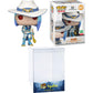 Ashe (Funk O-Shop Exc): Funk O Pop! Games Vinyl Figure Bundle With 1 Compatible  'Toysdiva ' Graphic Protector (441 - 44782 - B)