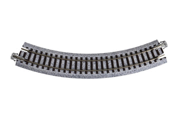 Kato USA Model Train Products UNITRACK Compact Tracks (4-Piece), 183mm/(7'') Radius/45-Degree