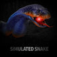 Amchsuri Remote Control Snakes Realistic Rc Snake Prank Blue Cobra Rechargeable Smart Sensing Snake Cat Toy With Infrared Controller Snake Toys For Kids/Cat (Blue)