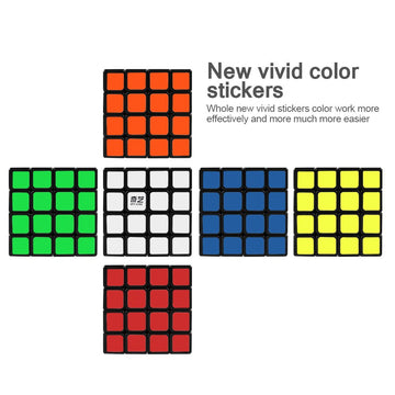 D-Fantix Qiyi Qiyuan W 4X4 Speed Cube 4X4X4 Magic Cube Puzzle Toys Educational Gifts For Kids