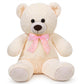 Sausudols Teddy Bear Stuffed Animal 16'' Small Teddy Bear Gift For Valentine'S Day Christmas Birthday White