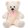 Sausudols Teddy Bear Stuffed Animal 16'' Small Teddy Bear Gift For Valentine'S Day Christmas Birthday White