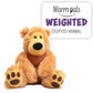 Warm Pals - Bear Hugs - 1.5Lbs - Cozy Microwavable Lavender Scented Plush Toys - Heated Stuffed Animal - Heatable Coolable Bedtime Comfort Plushie