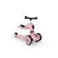 Scoot & Ride 2-In-1 Ride-On & Stand Kids Scooter, Ages 1 To 5, Highwaykick 1, Rose