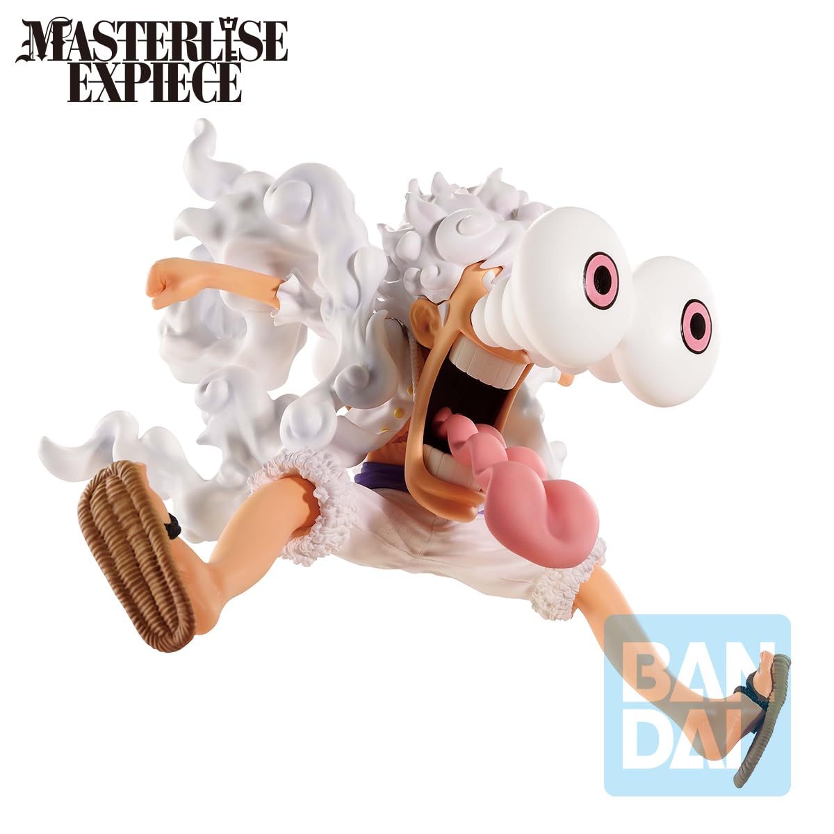 Ichibansho Figure - One Piece - Monkey D. Luffy Gear 5 (Road To King Of The Pirates), Bandai Spirits Masterlise Collectible Stat
