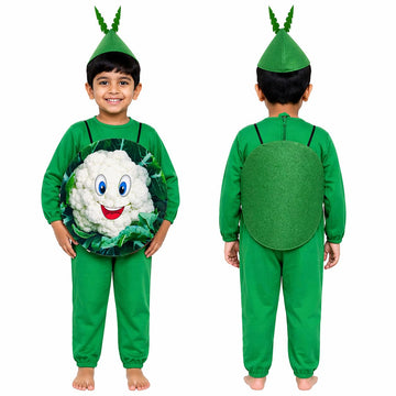 Rudra Fancy Dress Fruits & Vegetable Cutout Costumes for Kids Boys Girls | School Fancy Dress Props | Fruits Vegetables Dress Up