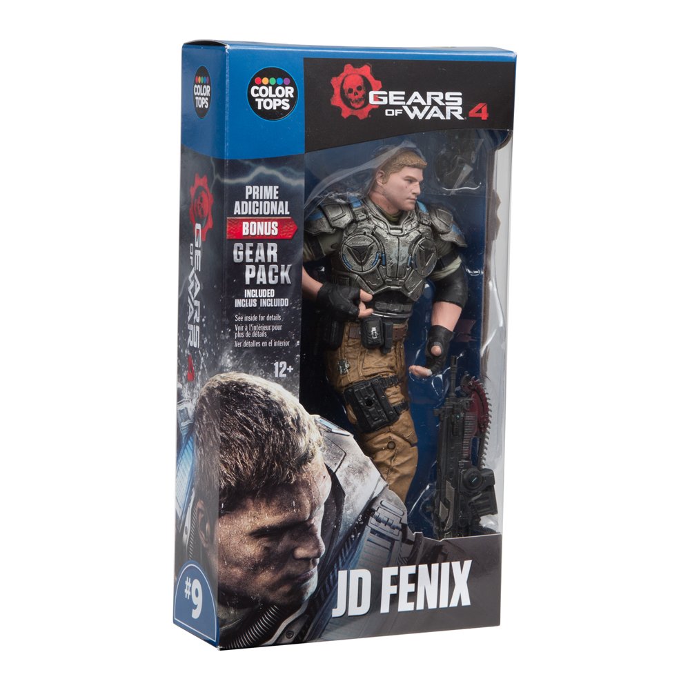 Mcfarlane Toys Gears Of War 4 Jd Fenix 7” Collectible Action Figure