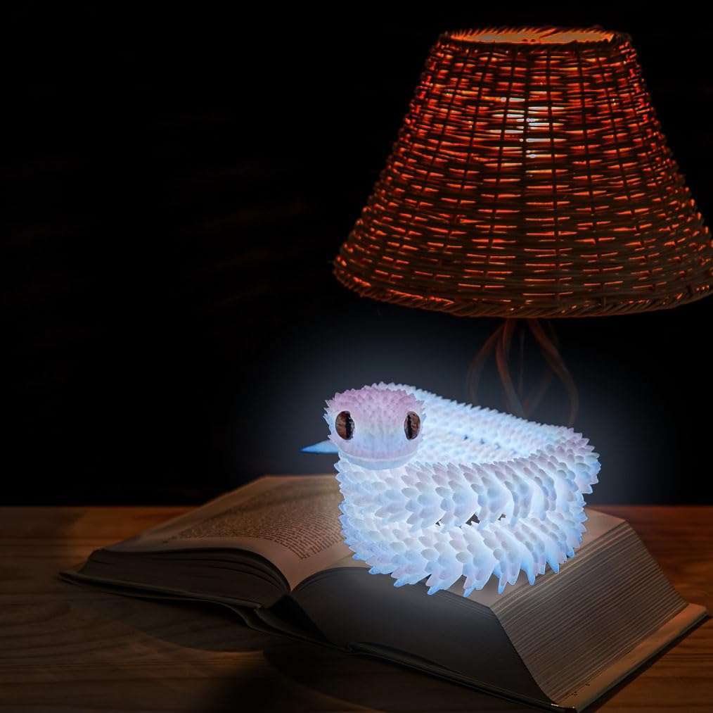 Uxbstm 30In 3D Printed Snake Toys Large, Flexible 3D Printed Animal, Fidget Adhd Snake Toys, Perfect Desk Pet For Animal Collect