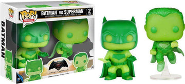 Funko Pop Batman Vs. Superman Glow In the Dark limited availability 2 pack