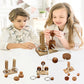 Brain Teaser Puzzle Wooden Threading Rope Loop Puzzle Luban Lock Brain Teaser Game mature-themed Kids Toy Puzzles for mature-themeds (4)