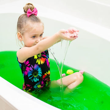 3 X Slime Baff Bundle From Zimpli Kids, Red, Green & Blue, Magically Turns Water Into Gooey, Colourful Slime, Slime Making Kit For Children, Birthday Present For Boys & Girls, Certified Biodegradable