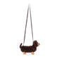 Jellycat Otto Sausage Dog Plush Bag, 8.5 Inches - Crossbody And Shoulder Purse - Fun And Unique Handbag