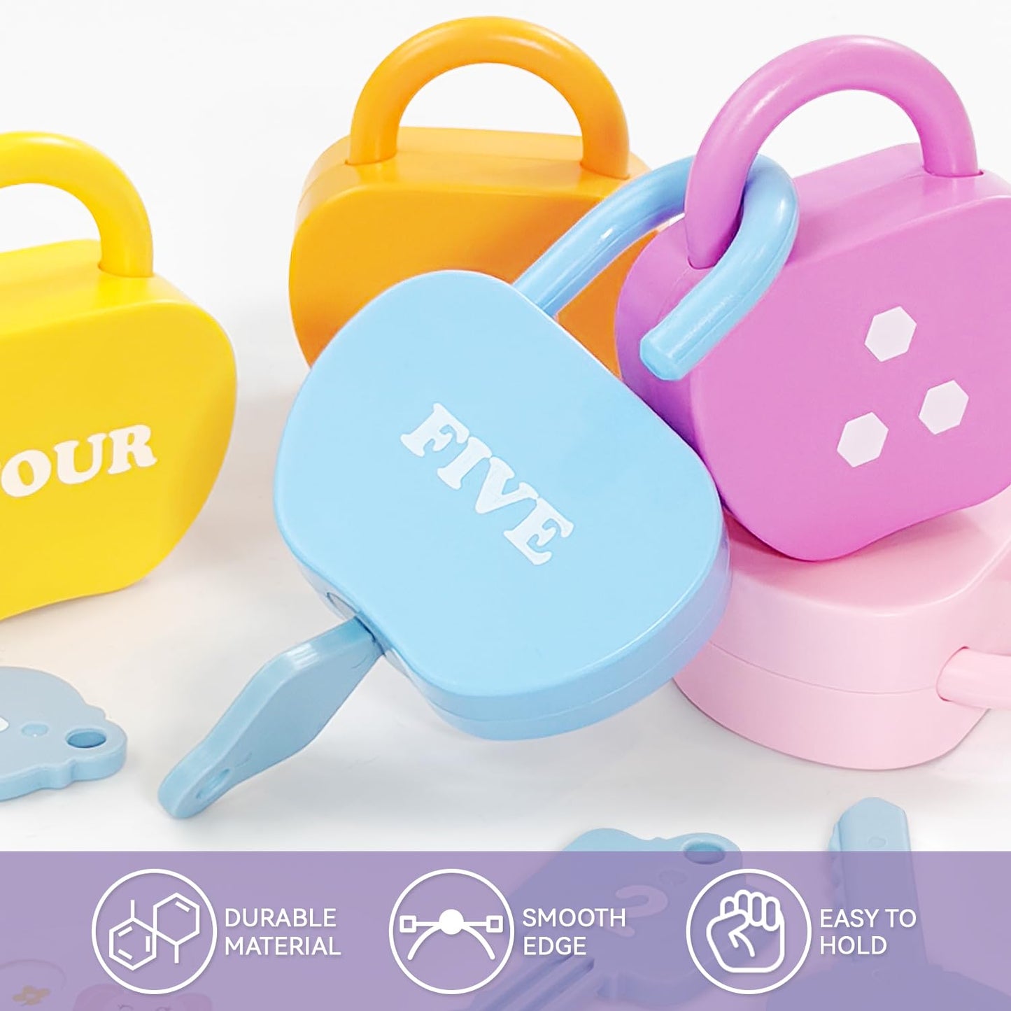 Yydeek Locks And Key Toddler Toys, Number Counting Busy Board, Preschool Learning Activities, Kindergarten Classroom Must Haves,