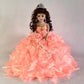 J.Misa 18' Umbrella Porcelain Dolls Quinceañera Rose Pink