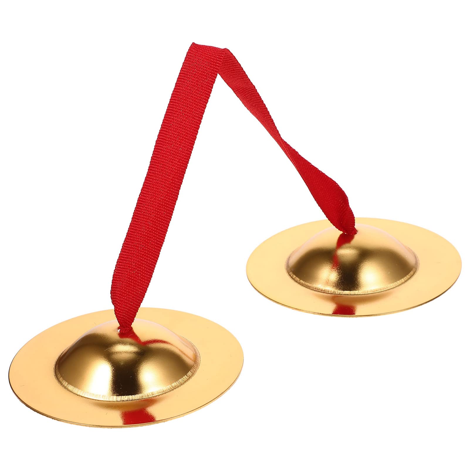 Heallily Metal Cymbal Hand Percussion Toddlers Rhythm Beat Instrument Toy Plaything