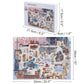 Jigsaw Puzzles 500 Pieces Books Into The Library Metal Tin She Goes Lose Her Mind And Find Her Soul Educational Puzzle Family Ga