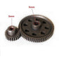 Jftech Differential Steel Metal Super Gear 11184 Main Gear 64T & 11176 Motor Gear 26T Combo For Rc Hsp 1/10 Car Truck