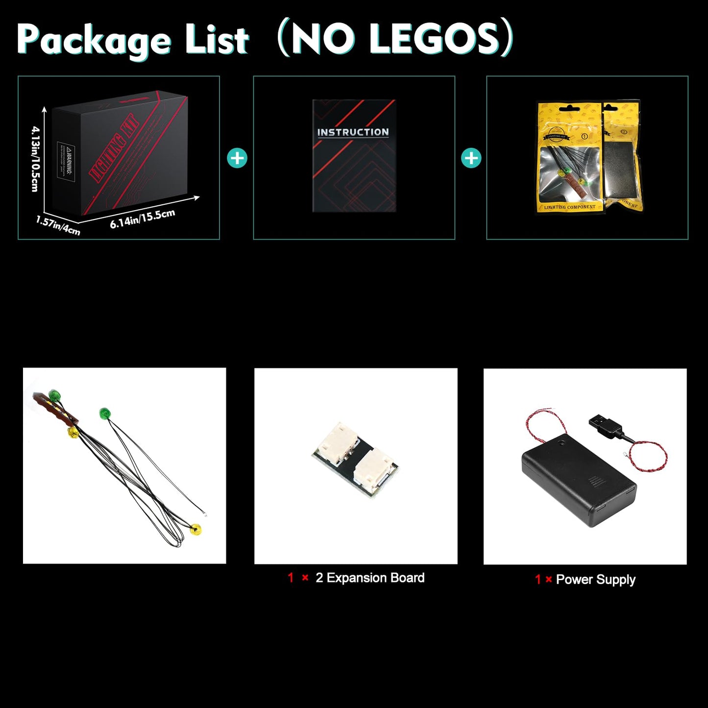 Vonado Led Light Kit Compatible With Lego Minecraft The Frog House 21256 (Lights Only, No Models) Creative Lighting Set Accessories Compatible With Lego 21256 Building Set