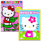 Hello Kitty Coloring & Activity Book Super Set ~ 5 Hello Kitty Coloring Books, Crayons, and over 50 Hello Kitty Stickers (Hello