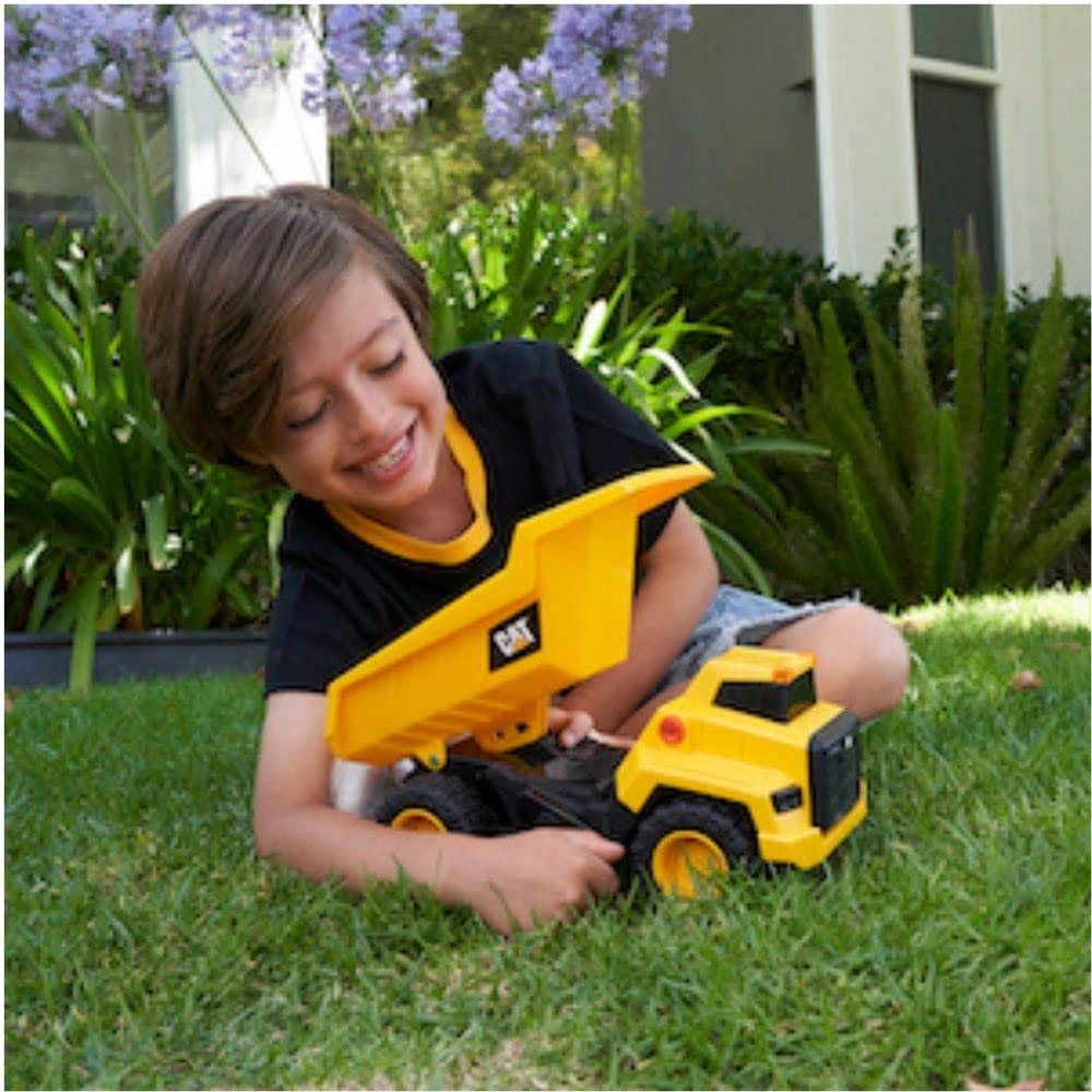 CAT Construction Toys, Power Haulers Dump Truck, Realistic Lights and Sounds, Motion Drive Technology, Working Features, & Reali