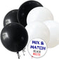 110Pcs White Balloon 12 Inch, White Latex Balloons For Birthday Party Baby Shower Wedding(With 2 Ribbons).