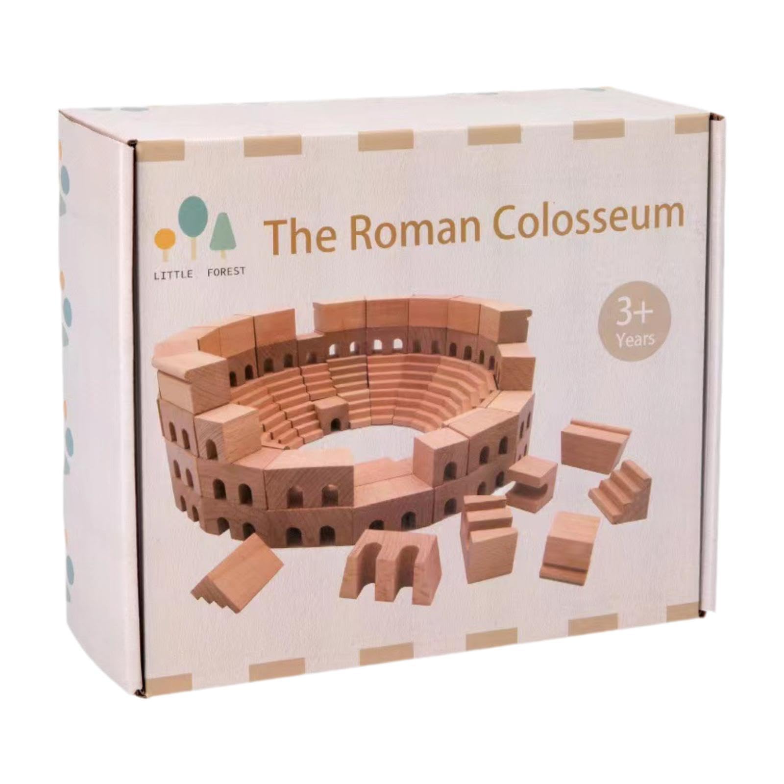 Lyla 110 Pieces Rome Colosseum Building Blocks Set Creative Micro Building Blocks