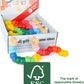 Small Foot Wooden Toys Baby Caterpillar Wood Flexible Motor Skills Training Toy Assorted 14Piece Display Designed For Children 1