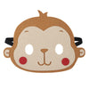 Jtnohx Felt Animal Masks, 10 Pcs Halloween Mask, Animal Costume For Birthday Party Supplies (Monkey Mask)