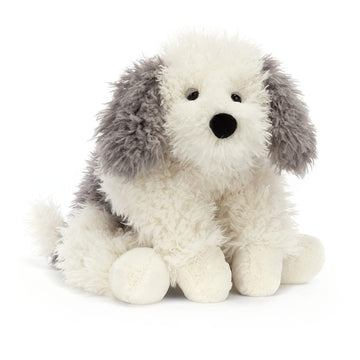 Jellycat Floofie Sheepdog Dog Stuffed Animal, 18.5 inches - Dogs & Puppies Plush Toy - Classic Children's Gift