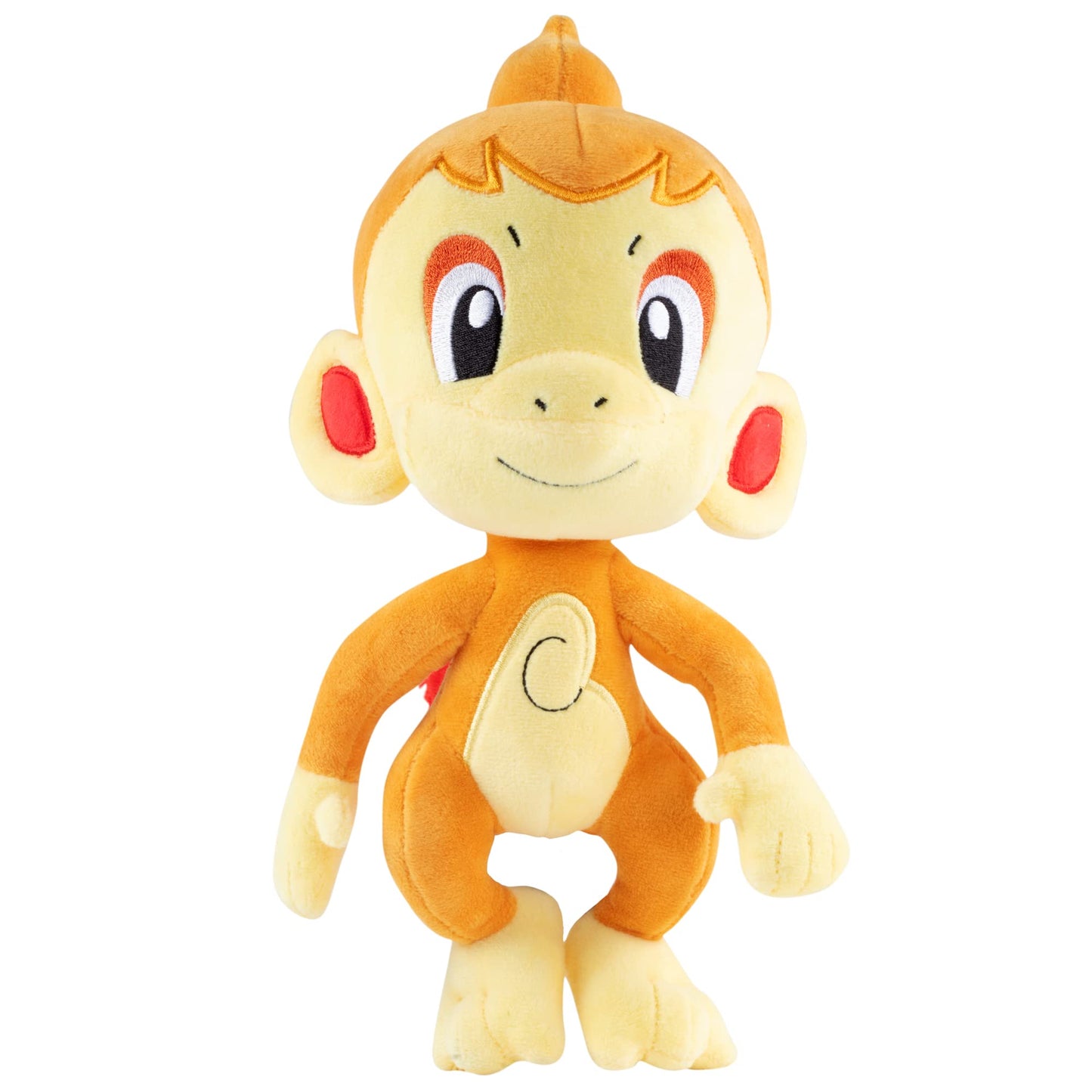 Pok?mon 8 Chimchar Plush - Officially Licensed - Quality & Soft Fire Type Pokemon Stuffed Animal Toy - Scarlet & Violet - Great Gift for Kids  Boys  Girls & Fans of Pokemon