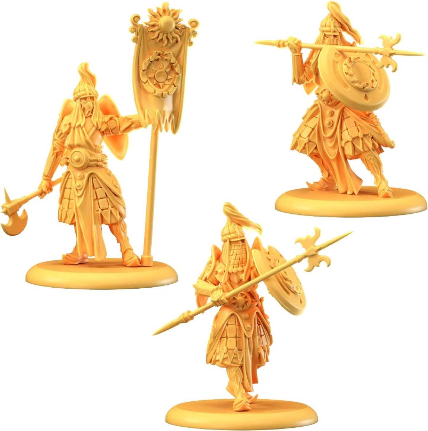 CMON A Song of Ice and Fire Tabletop Miniatures Game Sunspear Royal Guard Unit Box | Strategy Game for Teens and mature-themeds | Ages 14+ | 2+ Players | Average Playtime 45-60 Minutes  Multicolor (SIF704)