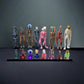 Poprore 8 Pcs Siren Head Action Figure Monster Siren Head Horror Model (Series-H)