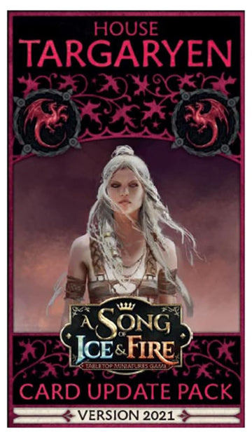 Cmon A Song Of Ice And Fire Tabletop Miniatures Targaryen Faction Pack | Strategy Game For Teens And Adults | Ages 14+ | 2+ Play