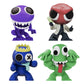 Rainbow Friends - Vintage Minifigure 4-Pack (Four 2.5'' Collectible Figures, Series 1)