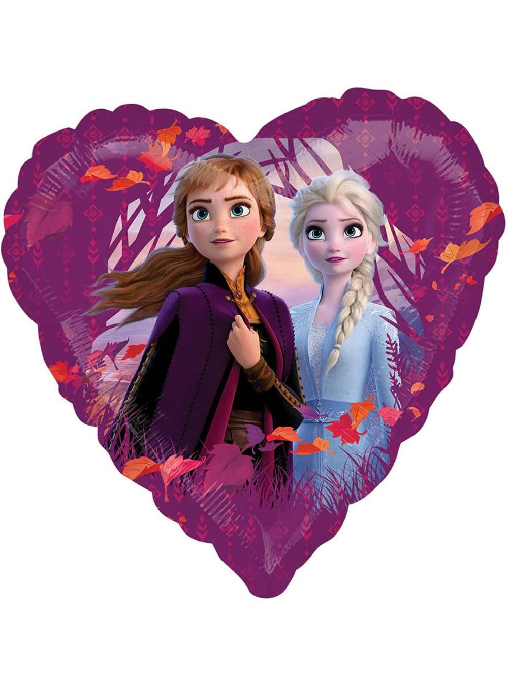 Mayflower Products 17 Anagram Frozen 2 Love Foil Balloon, Multicolor