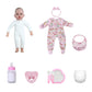 GOAROY Baby Dolls  18 inches Large Realistic Cute Soft Body Baby Doll Real Life Baby Dolls Girl  with Bottles & Pacifier  Diapers and Bibs  Gift Idea for Ages 3+