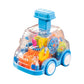 Loom Tree Mechanical Gear Car Toy Early Educational Toys For Children Holiday Gifts Blue | Toys For Baby | Developmental Baby To