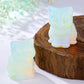 Duqguho Cat Decor Opal Cat Crystal Figurines Crystals Gifts For Cat Lovers Men Women Lucky Cute Cat Statue For Room Desk Decor 1