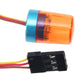 2Pcs Vgoohobby Multi-Function RC LED Flash Lights Alarm Lamp Flashing Rotating Beacon Light Compatible with 1/10 TRX4 SCX10 RC C