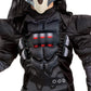 Disguise Overwatch Reaper Costume  Video Game Inspired Character Outfit for Kids  Muscle Padded Jumpsuit  Child Size Medium (7-8) Black (26593K)