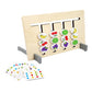 Bnf Montessori Matching Puzzle Toy Chic Wooden For Preschool Family Kindergartenbaby | Toys For Baby | Developmental Baby Toys1 