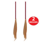 Heavy-Duty Witchs Broom Pack of 2