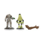 Toynk Fallout X01 Power protective covering and Protectron 3-Inch Mini Figure Set 2-Pack for mature-themeds | Includes Build-A-Figure Deathclaw Piece