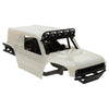 MEUS RACING MB24 SCX24 Body 5.2in 132MM Body Shell ABS+Nylon Carbon Fiber Chassis for 1/24 Axial SCX24 Bronco JLU B-17 C10-(Prim