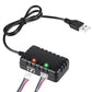 Urgenex Charger Cable 2S 7.4V 1 To 2 Usb Charger Replacement For Scx24 Rc Car 1A With Xh-3P Connector Compatible With Axial Scx1