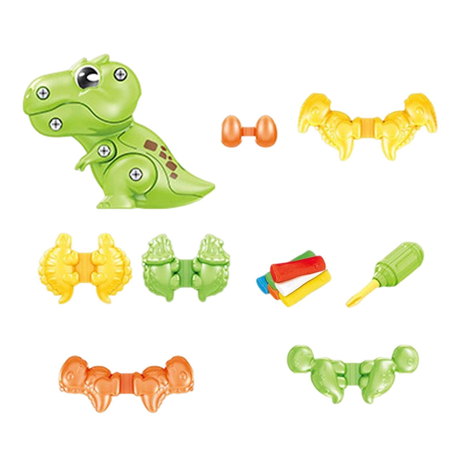 Atorse Clay Modelling Tool Kit Parent Child Interaction Toy Diy Mold For Toddlers Tyrannosaurus